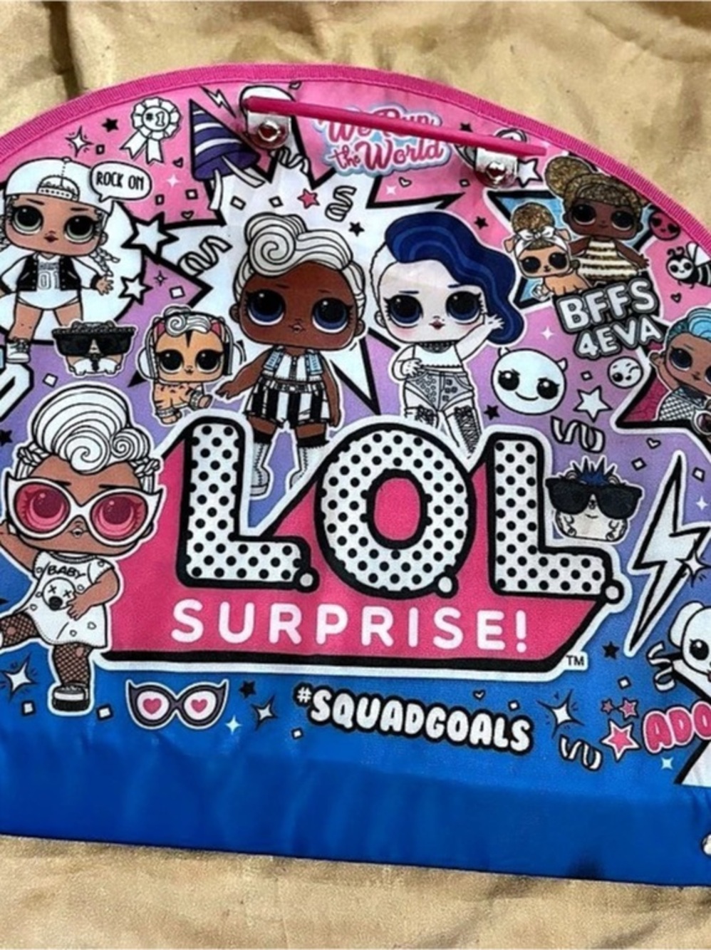 L.O.L. Surprise! Squad Goals Kids Bag Pink & Blue